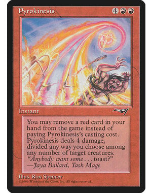 Magic: The Gathering Pyrokinesis (078) Lightly Played