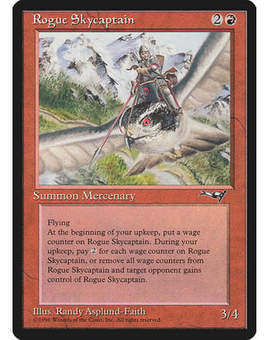 Magic: The Gathering Rogue Skycaptain (079) Lightly Played