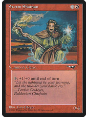 Magic: The Gathering Storm Shaman (Male) (81a) Heavily Played