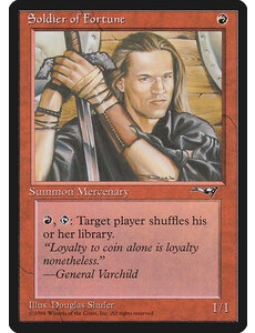 Magic: The Gathering Soldier of Fortune (080) Lightly Played