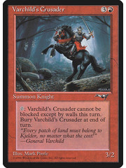 Magic: The Gathering Varchild's Crusader (82b) Damaged
