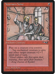 Magic: The Gathering Veteran's Voice (Side-by-side) (84a) Heavily Played