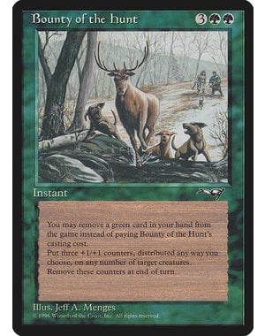 Magic: The Gathering Bounty of the Hunt (085) Damaged