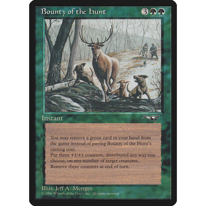 Magic: The Gathering Bounty of the Hunt (085) Damaged