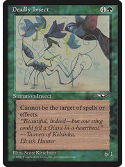 Magic: The Gathering Deadly Insect (Bird) (86a) Lightly Played