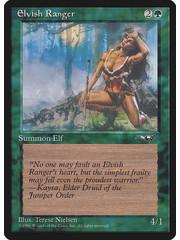 Magic: The Gathering Elvish Ranger (Female) (88a) Lightly Played