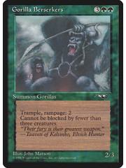 Magic: The Gathering Gorilla Berserkers (93a) Heavily Played