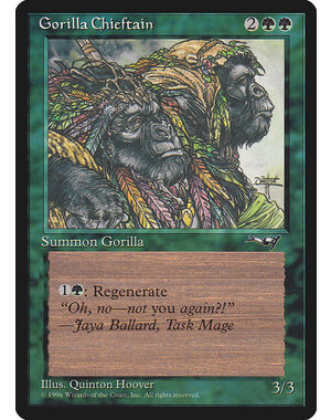 Magic: The Gathering Gorilla Chieftain (2 Gorillas) (078) Lightly Played