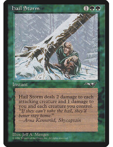 Magic: The Gathering Hail Storm (095) Lightly Played