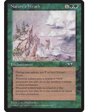 Magic: The Gathering Nature's Wrath (098) Heavily Played