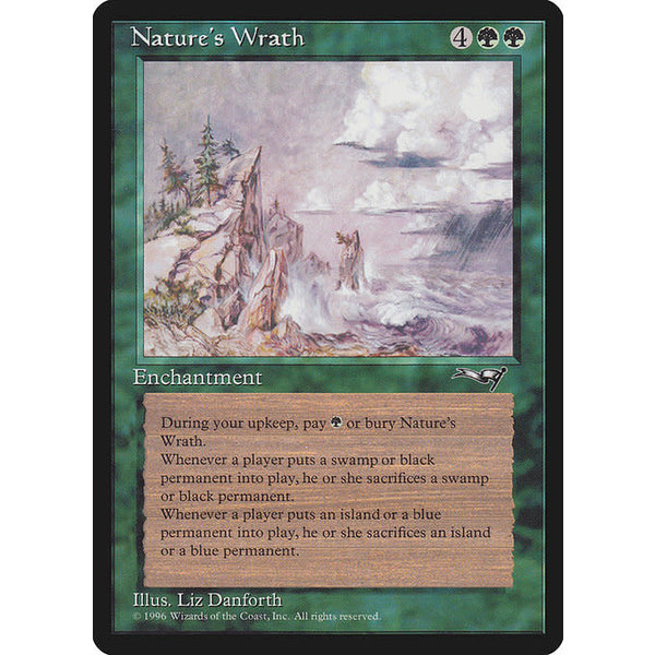 Magic: The Gathering Nature's Wrath (098) Heavily Played