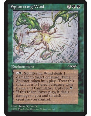 Magic: The Gathering Splintering Wind (099) Lightly Played