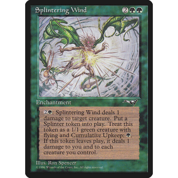 Magic: The Gathering Splintering Wind (099) Lightly Played