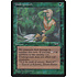 Magic: The Gathering Undergrowth (Holding Axe) (102a) Damaged