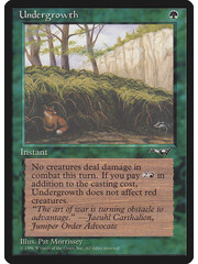 Magic: The Gathering Undergrowth (102b) Moderately Played