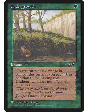 Magic: The Gathering Undergrowth (102b) Moderately Played