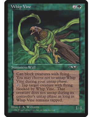 Magic: The Gathering Whip Vine (Ensnared Bird) (103b) Moderately Played