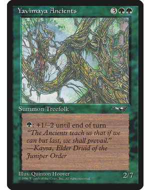 Magic: The Gathering Yavimaya Ancients (104a) Moderately Played