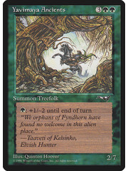 Magic: The Gathering Yavimaya Ancients (Rearing Horse) (104b) Moderately Played