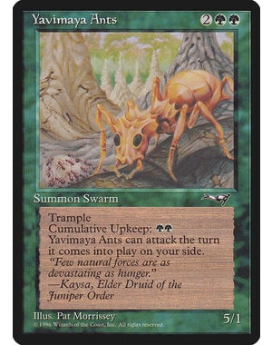 Magic: The Gathering Yavimaya Ants (105) Damaged