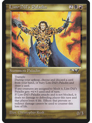 Magic: The Gathering Lim-Dul's Paladin (108) Moderately Played