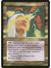 Magic: The Gathering Nature's Blessing (110) Damaged - Italian