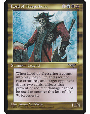 Magic: The Gathering Lord of Tresserhorn (112) Damaged