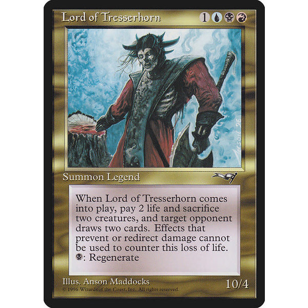 Magic: The Gathering Lord of Tresserhorn (112) Damaged