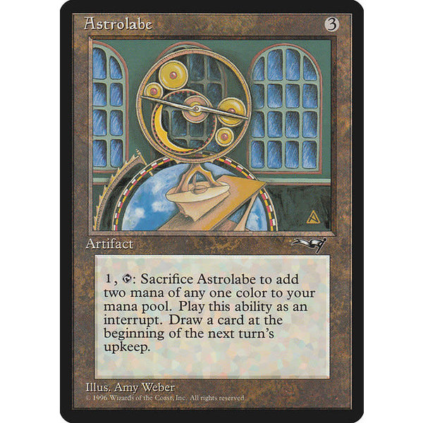 Magic: The Gathering Astrolabe (Globe) (118a) Moderately Played