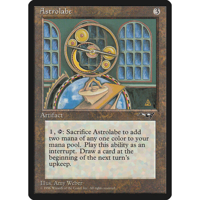 Magic: The Gathering Astrolabe (Globe) (118a) Moderately Played