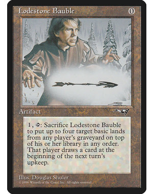 Magic: The Gathering Lodestone Bauble (122) Lightly Played