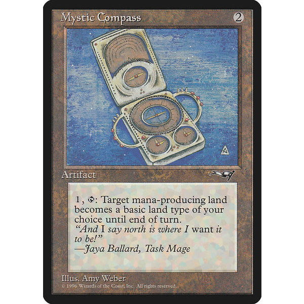 Magic: The Gathering Mystic Compass (124) Lightly Played