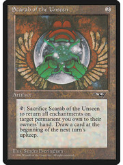 Magic: The Gathering Scarab of the Unseen (128) Lightly Played