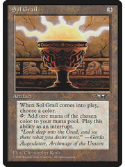 Magic: The Gathering Sol Grail (130) Moderately Played