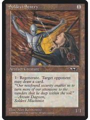 Magic: The Gathering Soldevi Sentry (132b) Moderately Played