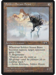 Magic: The Gathering Soldevi Steam Beast (133a) Moderately Played