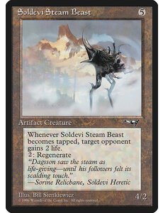 Magic: The Gathering Soldevi Steam Beast (133a) Moderately Played