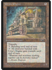 Magic: The Gathering Urza's Engine (135) Damaged