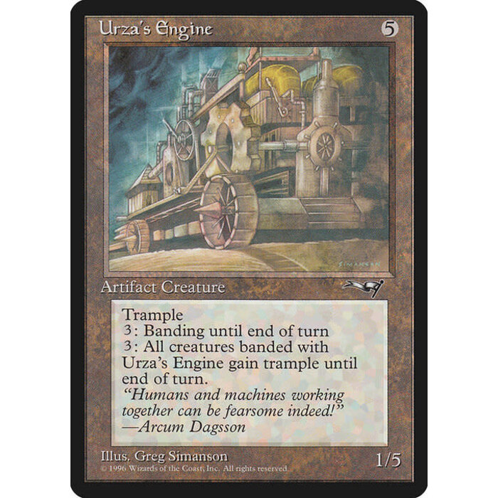 Magic: The Gathering Urza's Engine (135) Lightly Played