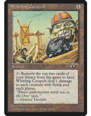 Magic: The Gathering Whirling Catapult (136) Damaged