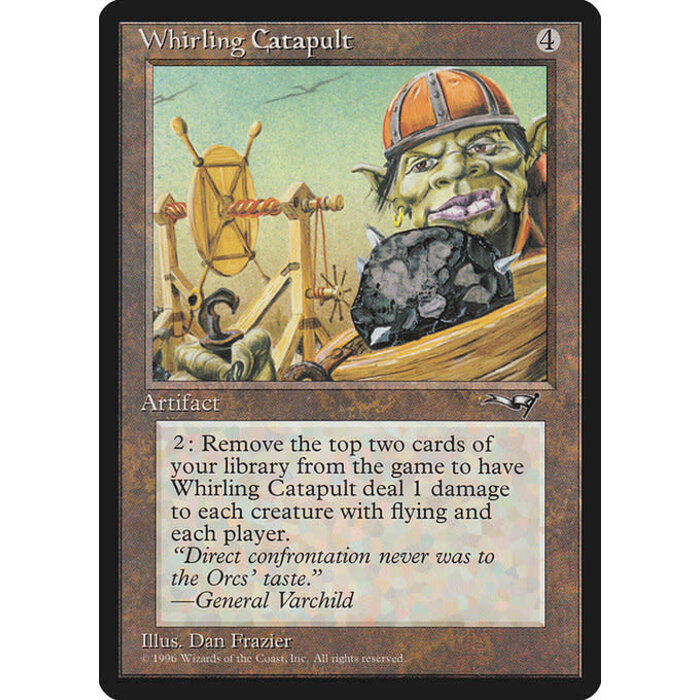 Magic: The Gathering Whirling Catapult (136) Damaged