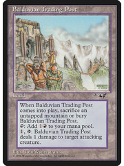 Magic: The Gathering Balduvian Trading Post (137) Moderately Played