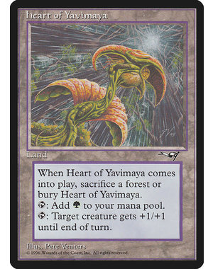 Magic: The Gathering Heart of Yavimaya (138) Moderately Played