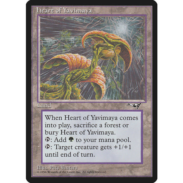 Magic: The Gathering Heart of Yavimaya (138) Moderately Played