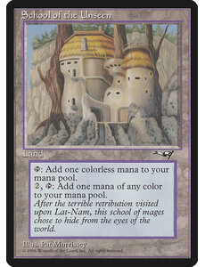 Magic: The Gathering School of the Unseen (141) Damaged