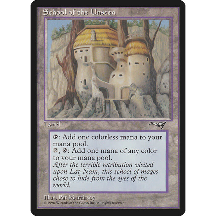 Magic: The Gathering School of the Unseen (141) Damaged