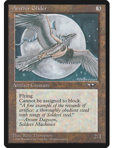 Magic: The Gathering Aesthir Glider (Moon) (116b) Moderately Played