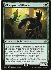 Magic: The Gathering Champion of Rhonas (159) Lightly Played