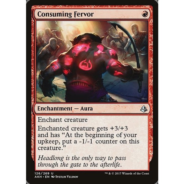 Magic: The Gathering Consuming Fervor (126) Lightly Played