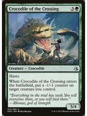 Magic: The Gathering Crocodile of the Crossing (162) Moderately Played